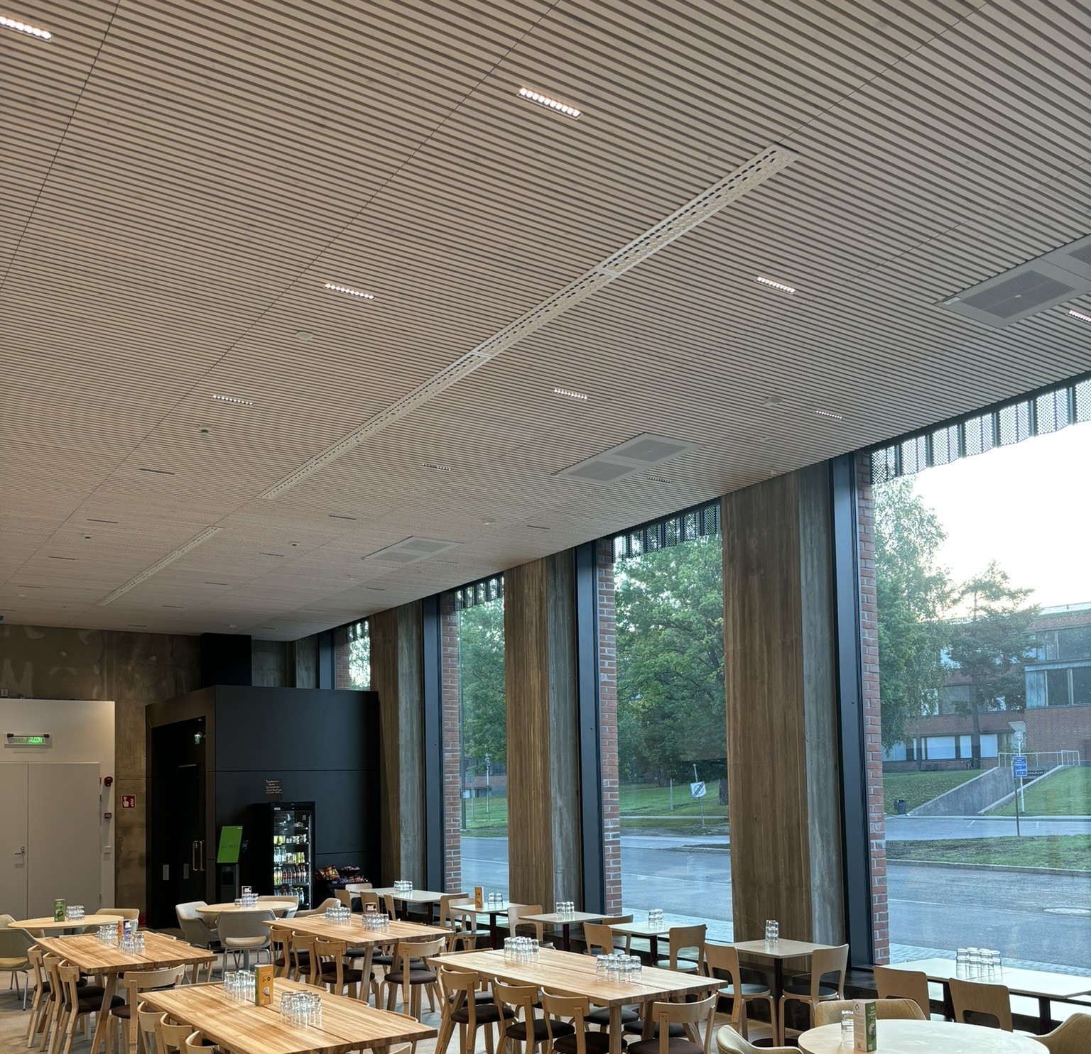 Raewood timber slat ceiling