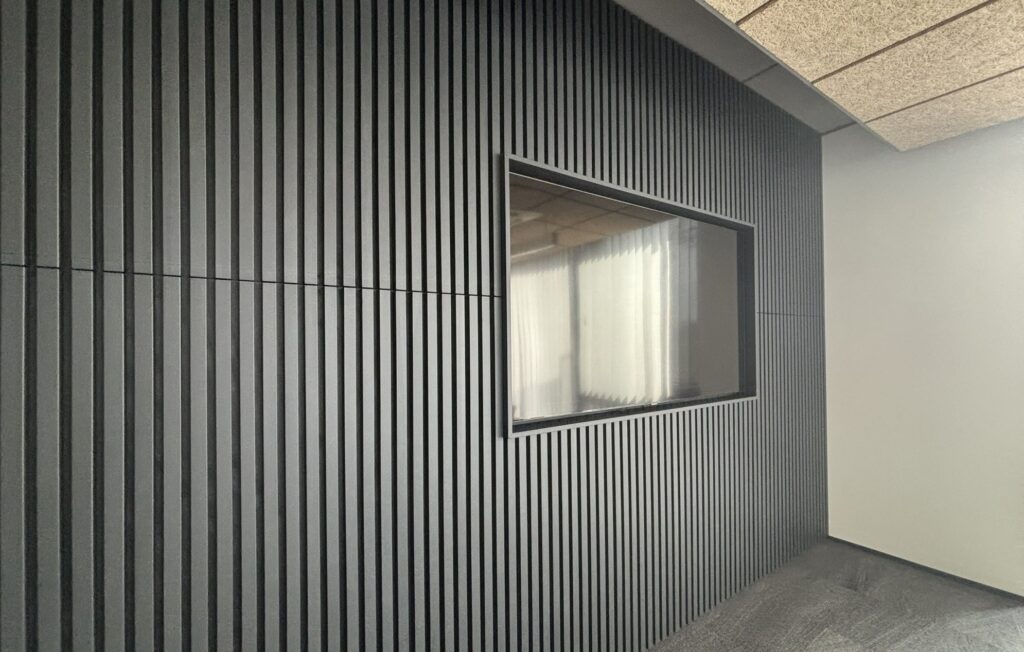 Raewood timber slat wall panels